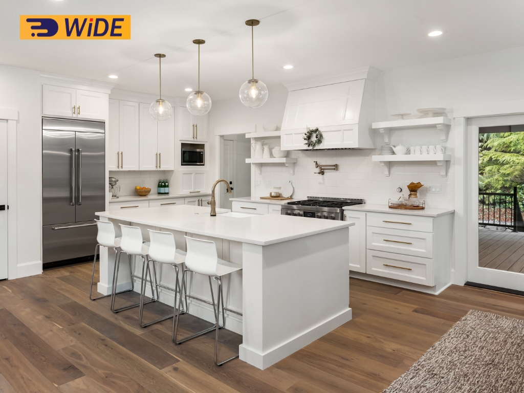 nhà bếp phong cách Scandinavia